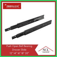 ✑ ▦ Amerilock Ball Bearing Drawer Slide (Push Open)
