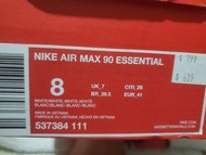 Nike air max 90 essential
