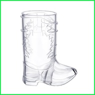Mini Cowboy Boot Shot Glasses Reusable Western Clear Glass Cup Bachelorette Party Favors Western Cow