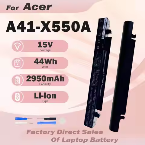 Battery for Asus A41-X550A A41-X550 R510C X550C X550L X550J R510L X550CA X552E X550V K550L F550V X55