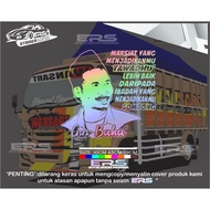 Gus baha Car Door Glass Sticker