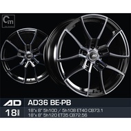 AD 18 inch 8JJ 5X100 / 5X108 / 5X120 ET35/40 ORI CAR SPORT RIMS WHEELS AD36
