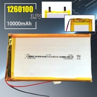 1260100 10000mAh Lithium Polymer Battery 3.7V LiIon Li-Po Rechargeable Cell for Power Bank Diy PDA E