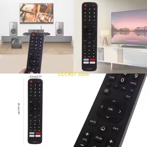 B03F Easy to Use EN2BI27H Remote Control for Hisense H55B7300 H43B7100 H65BE7200