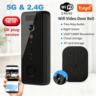 2026 New Tuya W7 Smart Video Doorbell 5G&2.4G Dual Band WiFi 1080P 166° Wide Angle PIR Motion Detect