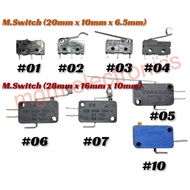 1PC. MICRO SWITCH 16a (5)250v big 3a 250v small
