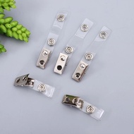 METAL CLIP ID Card Clip Crocodile Clip Iron Clip Iron ID Card Strap Name Card Committee Business Car