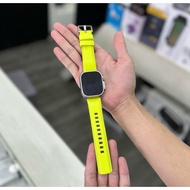 Genuine UNIQ Linus Silicone Strap For Apple Watch Ultra 2-1, Apple Watch Series 9-1/SE/SE 2022, wate