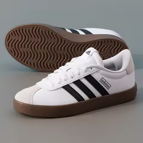 Adidas Women's Shoes Vl Court 3.0 Tennis Shoes Cushioning Daily Sports Shoes Kj4000