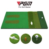 PGM 1m/1.2m by 1.5m Nylon Grass Golf Hitting Mat - 4 in 1 Driving Range Swing Practice Mat DJD010