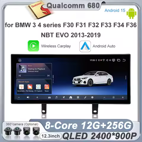 2400*900P Touch Screen For BMW 3 4 series F30 F31 F32 F33 F34 F36 2013-2019 NBT EVO 320i 328i 330i A
