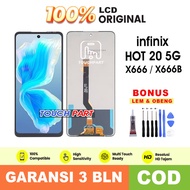 LCD INFINIX HOT 20 5G / X666 / X666B FULLSET TOUCHSCREEN