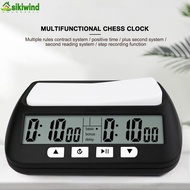 Professional Board Game Timer Count Up Down Board Game Stopwatch Portable Chess Clock Digital Table 
