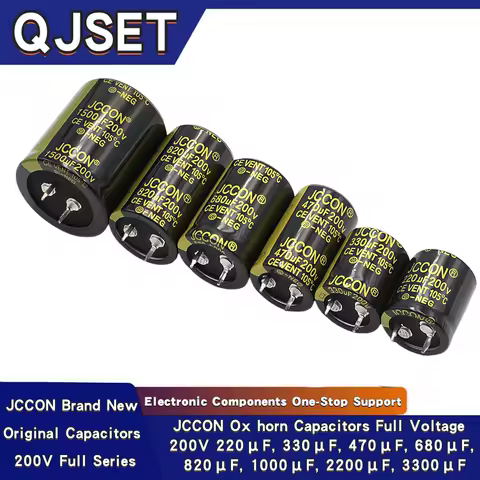 1pcs 200V 1000uf 3300uf 470uf 680uf 2200uf 1500uf 820uf 220uf 330uf200V Ultrasonic Wire Cutting Filt