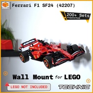 Wall Mount For Lego Technic Ferrari F1 SF24 (42207) (2 In 1)