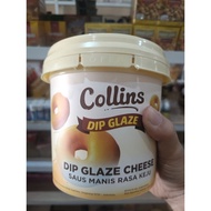 COLLINS DIP Cheese GLAZE 1KG Donut Topping Cheese Flavored Donut Topping