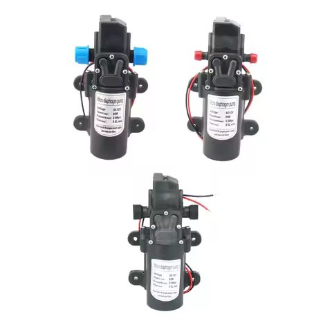 Power 15W/30W/60W/80W 12V/24VDC Type A/B/C Diaphragm Water Pump Self-priming Booster Pump Automatic 