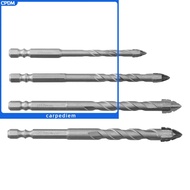 <Carpediem01>Innovative Triangle Design Tungsten Steel Bits for Precision Work on Tiles 4 pcs