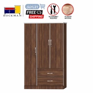 4 Feet Wardrobe Cupboard Walnut Wenge Color With Mirror 6411 / 5411 / 6412 / 6411 Furniture Almari B