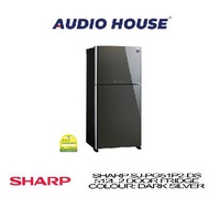 SHARP SJ-PG51P2-DS 512L 2 DOOR FRIDGE COLOUR: DARK SILVER ENERGY LABEL: 3 TICKS DIMENSION: W820xD740xH1770MM
