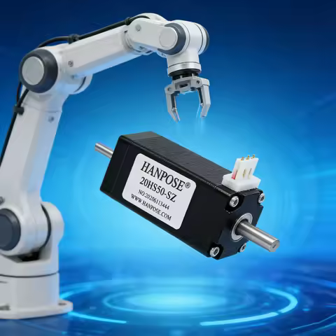 20HS50-SZ Mini Nema 8 Dual Axis Stepper Motor 50mm 0.8A 0.4N.M High Torque Series Motor for 3D Print