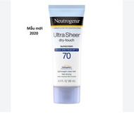 Kem chống nắng Neutrogena Ultra Sheer Dry Touch Sunscreen SPF70 88ml