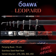 JORAN TEGEK KOLONG OGAWA LEOPARD 270 300 360 450 CARBON MEDIUM HARD