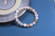 【櫻花瑪瑙手串】手鏈/女單圈飄花粉色  瑪瑙手環精緻小禮物
