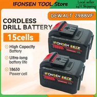 IFONSEN 2988VF 15 Sections of DW Rechargeable Large Capacity Lithium Battery Cordless Drill Battery
