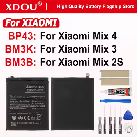 Brand New Battery BP43 BM3B BM3K For Xiaomi Mi Mix 4 Mix4 Mix 2S Mix 3 Smart Phone Replacement Batte
