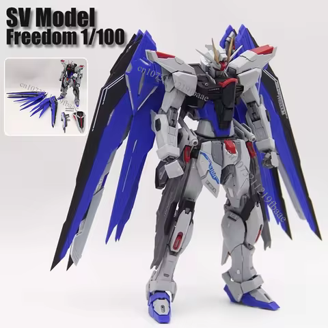 SV Model Freedom MB 1/100 ZGMF-X10A Assembly Model Kit Toys Action Figures Model Kits Robot Plastic 