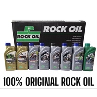 ROCK OIL 4T ENGINE OIL SEMI FULLY SYNTHETIC 10W40 10W50 15W50 ESTER PLUS MINYAK ENJIN SCOOTER 4T CIT
