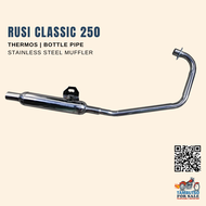Rusi Classic 250 Bottle Type Motorcycle Exhaust Muffler