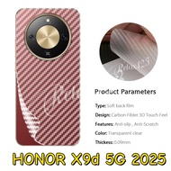 Carbon Fiber Back Film For HONOR X9d 5G 2025 Matte Carbon Fiber Screen Protector For Honor X9 a b c 