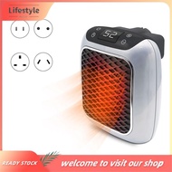 【Lifestyle】Mini Fan Heater, Fan Heater Socket, Socket Heater, Fan Heater, 800 Watt,Remote Control