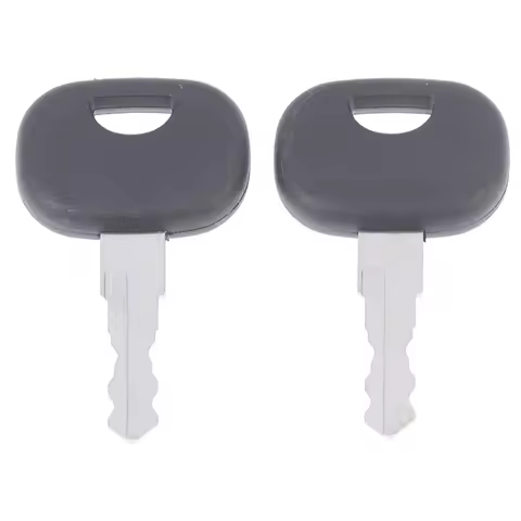 2PCS 14603 Keys For JCB Bomag Dynapac Terex Vibromax New Holland NH For Ford Moxy Hamm For Volvo