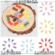LAYOR1GG 10/20pcs Mini Buckle Plastic Outdoor Camping DIY Bracelet Handmade Backpack Button