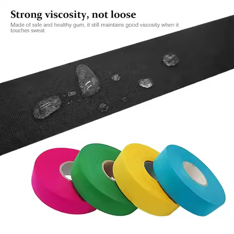 2.5cmx25m Ice Hockey Grip Tape Multipurpose Anti-slip Colored Athletic Sport Tape Polyester Wear-res