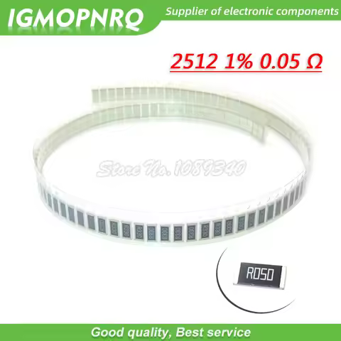50PCS 2512 SMD Resistor 1% 1W 0.05R 0.05 ohm 50mR R050 IGMOPNRQ