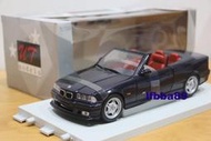 藍法車藏庫 UT Models 1/18 BMW E36 M3 Cabriolet 寶馬 紫