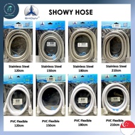 🇸🇬【SGLBHH】SHOWY SHOWER HOSE/BIDGET SPRAY HOSE/PVC FLEXIBLE SHOWER HOSE/STAINLESS STEEL SHOWER HOSE