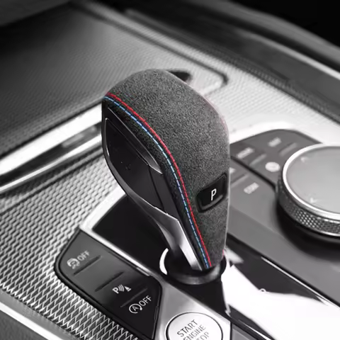 Gear Shift Knob Cover For BMW G20 G21 G22 G23 G26 G42 X3 G01 X4 G02 Z4 G29 Made of Alcantara Perform