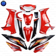 Rama2Parts ชุดสีเวฟ125s ไฟเลี้ยวบังลม ปี2007(ชุด13ชิ้น) ชุดสี 125 บังลม ชุดสีเวฟ 125i บังลม ชุดสีบัง