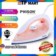 TFMART PHISON 1300W Iron Sterika Baju Dry Iron Non-stick Teflon Light Weight Setrika Baju Streka Baj