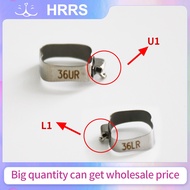 4 Pcs/Pack Dental Orthodontic Molar Band With U1L1 Single Tube MBT 022 No-Convertible Buccal Tube Mo