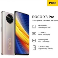 Hp Poco X3 Pro 8/256 GB - ( X 3 Pro 8GB + 256GB ) Garansi Resmi