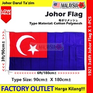 Johor Flag Johor Darul Tazim Flag Johore Flag Bendera Negeri Johor Flag #Polymesh #柔佛旗 #JohorFlag #1