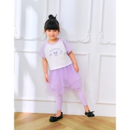 CACO-Kuromi Lachlan Short T ‧ Parent-Child Style-Child [L3SA044]