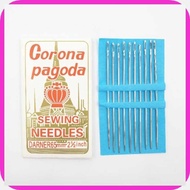 CORONA.N-PAGODA{J?SEWINGE/NEEDLES%U:1CARD(10PCS%u:NEEDLED)%JE:DARNER65mm-2%iT:1/2INCH