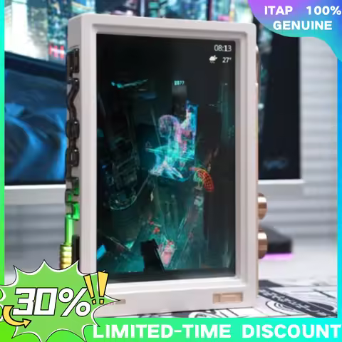 Divoom Transparent Electronic Suspension Photo Frame Digital Album Display Screen High Definition Pi